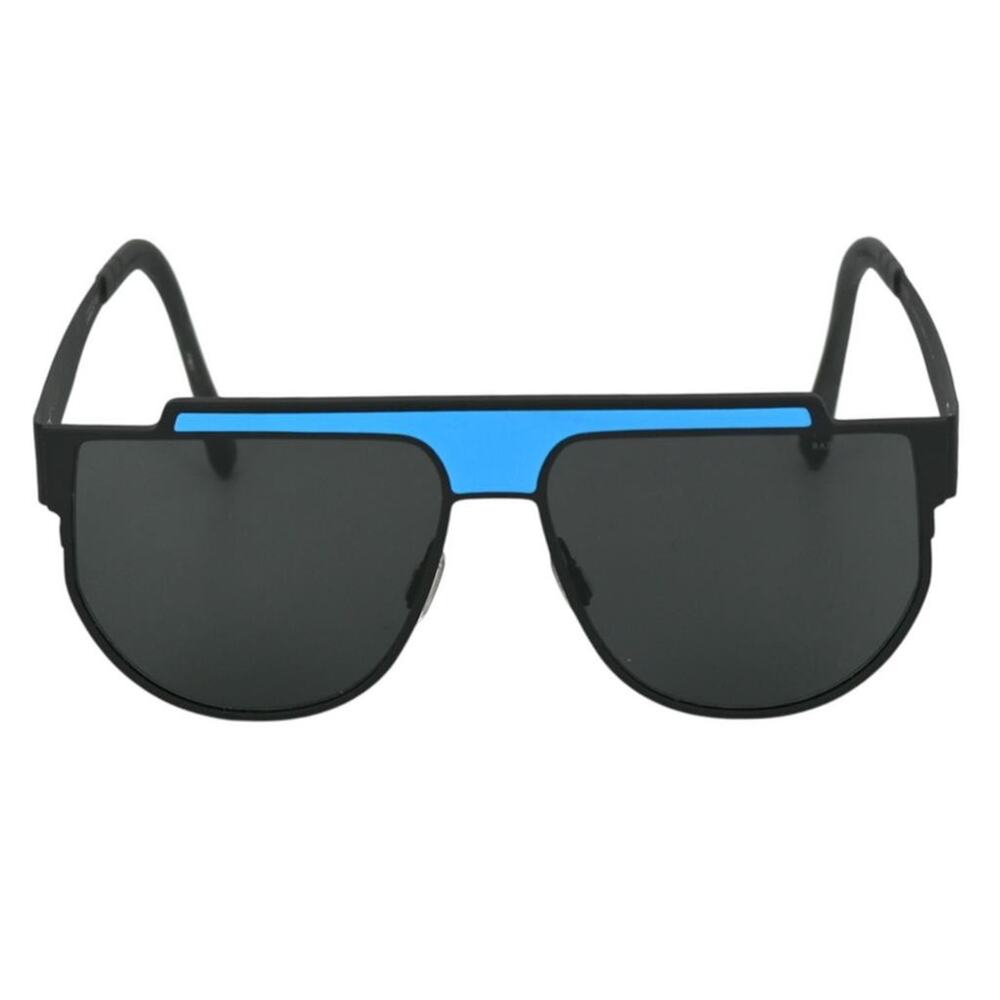 Blackfin Malibu Light Blue Highlighter 30 Oversized Black Titanium Sunglasses